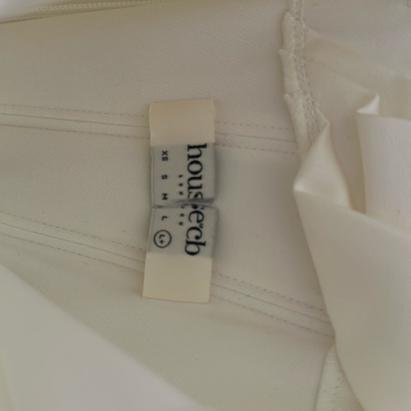 RARE House of CB ‘Arista’ Satin Corset Mini Dress Ivory - Picture 9 of 9